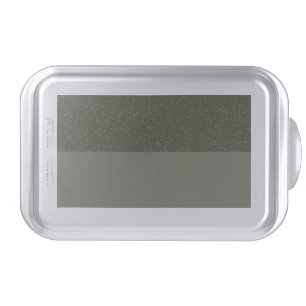 Custom Horizon Cake Pan – Speckle Top Moss Green
