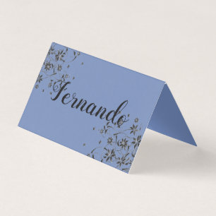 Custom Horizontal Tent Fold Folded Card
