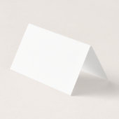 Custom Horizontal Tent Fold Folded Card $14.95 per (Back)