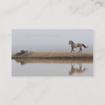 Custom Horse Image Background For Business Cards! Business Card by TogetherWestDesigns at Zazzle