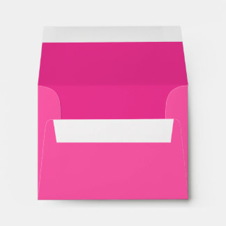 Hot Pink Envelopes of all Sizes - #10, #9, A7, A6, A2, Square, Window