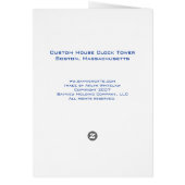 Custom House Clock Tower (Back)