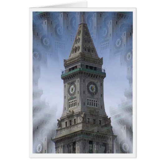Custom House Clock Tower Cards (Front)