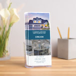 Custom House For Sale with Photos Brochures<br><div class="desc">Create a custom tri-fold brochure to help you get top dollar for your home. This flyer or brochure has plenty of room for including photos of your house, a short description, and a bullet list of facts. For real estate agents there's a spot on the back for adding a headshot...</div>