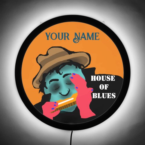 Custom House of Blues LED Sign