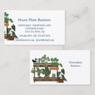 Custom House Plant Business
