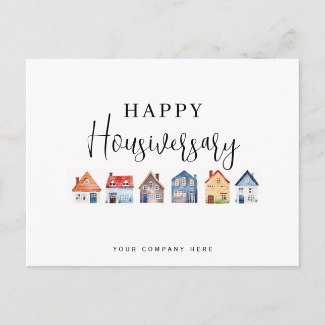 Custom Housiversary Card for Kelly (Front)