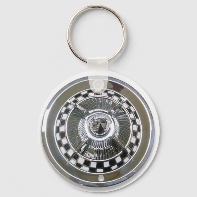 custom hubcap keychain (Front)