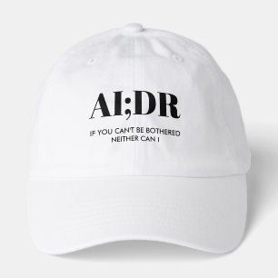 Custom Human Authors AI;DR  Hat
