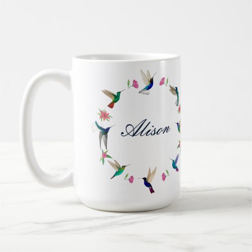 Custom Hummingbird  Coffee Mug