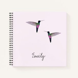 Custom Hummingbird Notebook