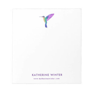Custom Hummingbird  Notepad