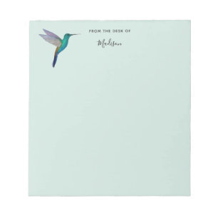 Custom Hummingbird Notepad