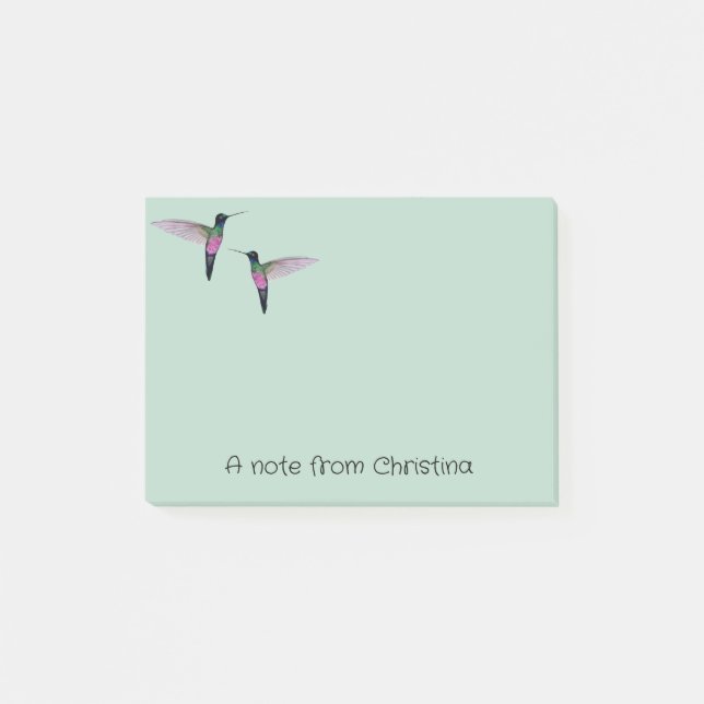Custom Hummingbird Notes (Front)