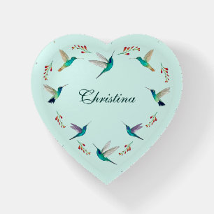 Custom Hummingbird  Paperweight