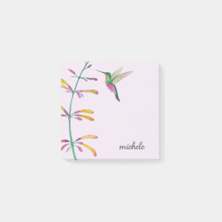 Custom Hummingbird Post-it Notes
