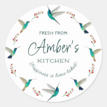 Custom Hummingbird Stickers