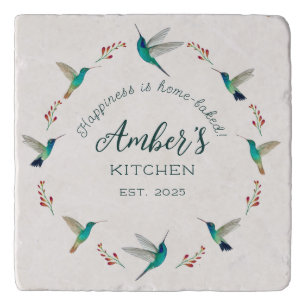 Custom Hummingbird Trivet