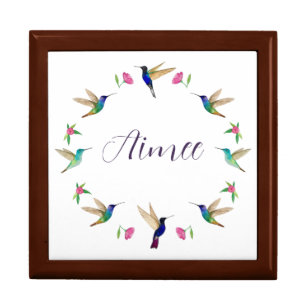 Custom Hummingbirds  Gift Box