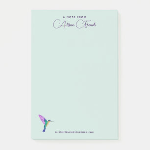 Custom Hummingbirds Notepad
