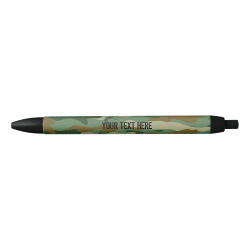 Custom hunter green army camo camouflage pens