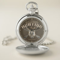 Custom Hunter NAME Deer Trophy Rifle Hunting Club