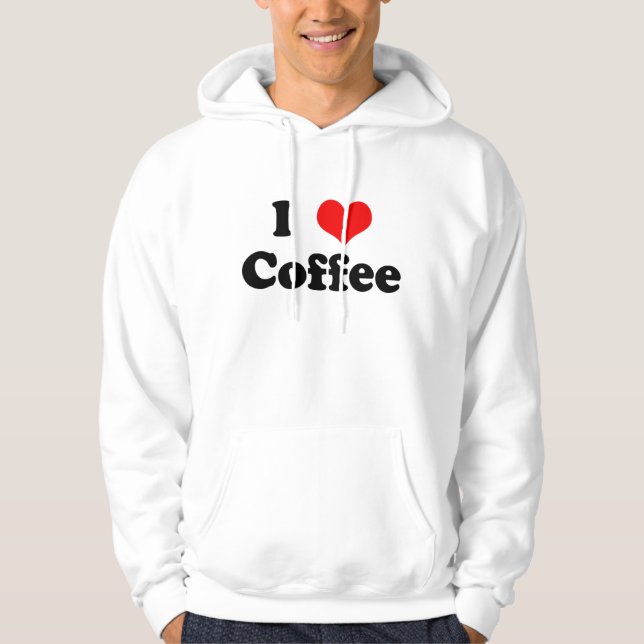 Custom I Heart Hooded Sweatshirt (Front)