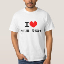 Custom i heart text t shirts | Make your own tee Custom i heart text t shirts | Make your own tee