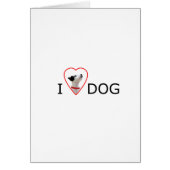 Custom I Love Heart Dog (Front)