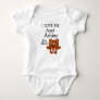 Custom I Love My Aunt(Your Name) This Much! Baby Bodysuit
