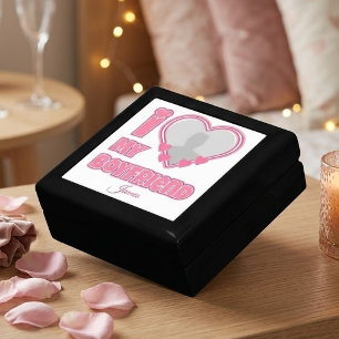Custom I Love My Boyfriend – Add Photo & Name Gift Box