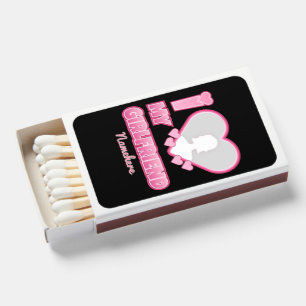 Custom I Love My Girlfriend – Add Photo & Name Matchboxes