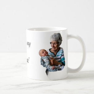Custom “I Love My Nana” Photo  typography Mug