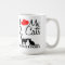 Custom I Love My Two Cats Mug