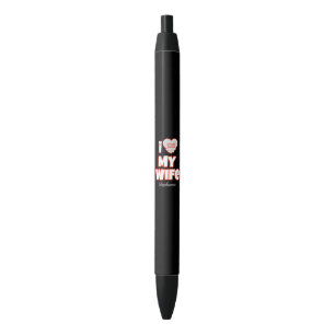 Custom I Love My Wife – Add Name & Photo Pen