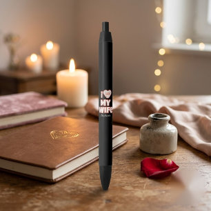 Custom I Love My Wife – Add Name & Photo Pen