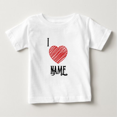 Custom I â Name  Baby T_Shirt