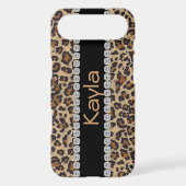 CUSTOM I phone 4 CASE LEOPARD DESIGN (Back)