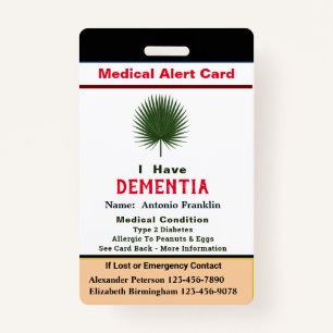 Custom ID Identification Child Adult Name Badge