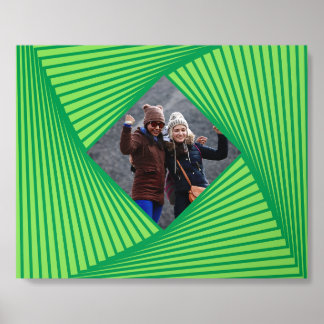 Custom Illusion Inspired Photo Tile