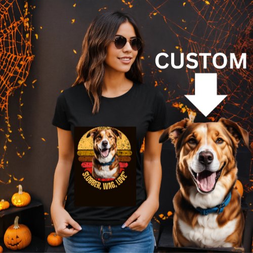 Custom Illustrated Unisex Shirt for Dog Dad  Moms