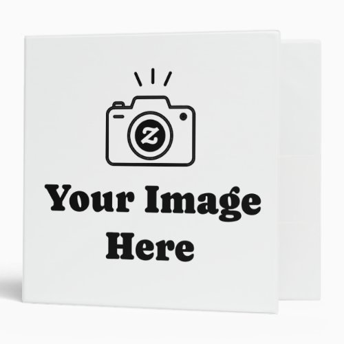 Custom Image 3 Ring Binder