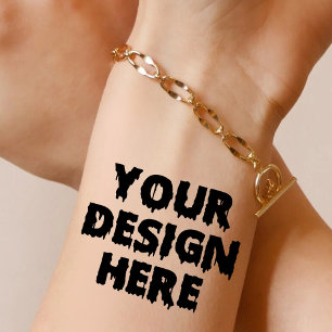 Custom Image Birthday Wedding Gift Personalized Temporary Tattoos