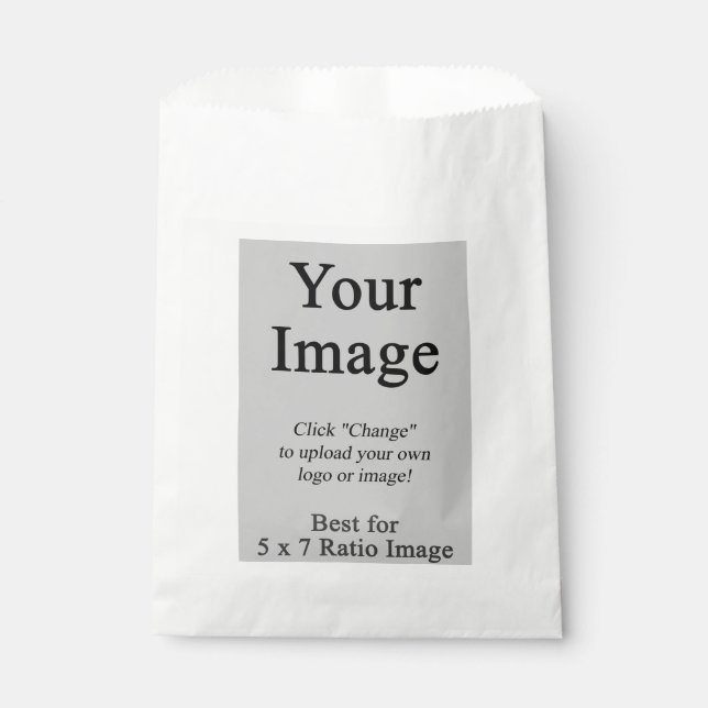 Custom Image Favor Bag (Front)