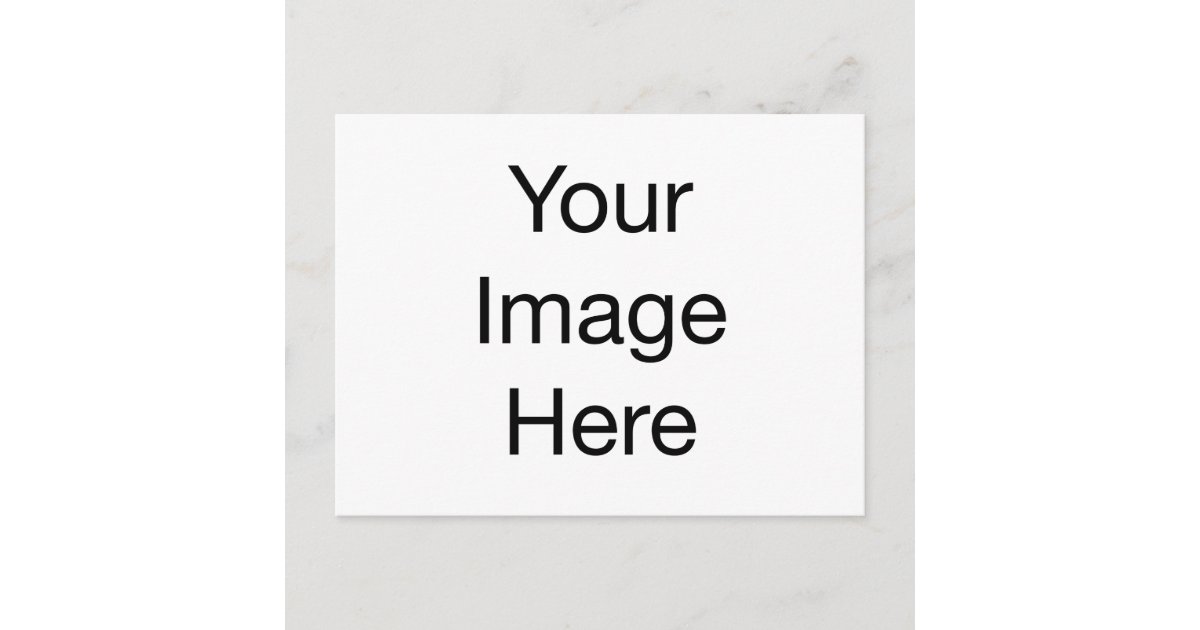 Custom Image or Text Postcard | Zazzle