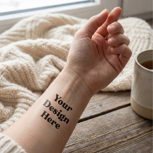 Custom Image Personalized Gift Birthday & Wedding Temporary Tattoos