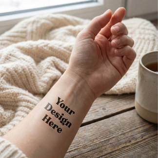 Custom Image Personalized Gift| Birthday & Wedding Temporary Tattoos