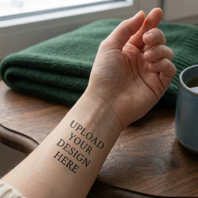 Custom Image Personalized Gift Birthday & Wedding Temporary Tattoos (Creator Uploaded)