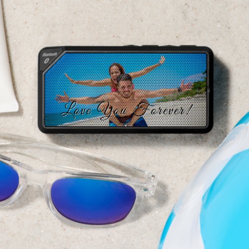 Custom Image Romantic , “Love You Forever” Couple Bluetooth Speaker