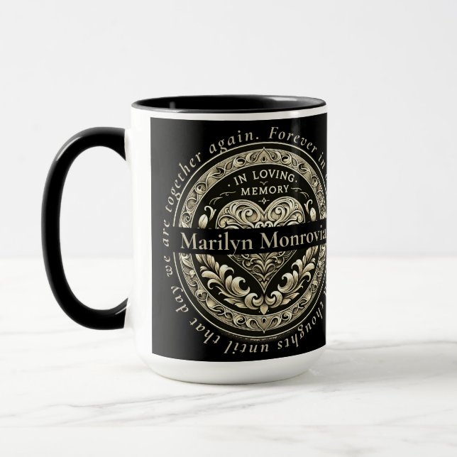 Custom In Loving Memory  Mug (Left)